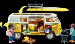 VOLKSWAGEN T1 COMBI JAUNE 71520