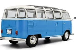 1/18 VOLKSWAGEN T1 21 WINDOWS BABY BLUE / WHITE 1962