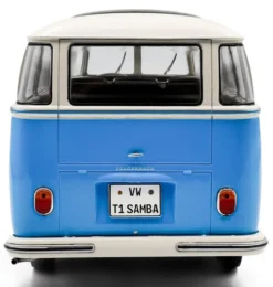 1/18 VOLKSWAGEN T1 21 WINDOWS BABY BLUE / WHITE 1962