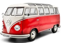 1/18 VOLKSWAGEN T1 21 WINDOWS RED / WHITE 1962
