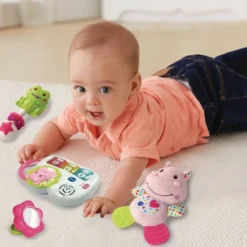 VTECH BABY - COFFRET NAISSANCE EVEIL DES SENS ROSE