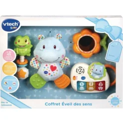 VTECH BABY - COFFRET NAISSANCE EVEIL DES SENS BLEU