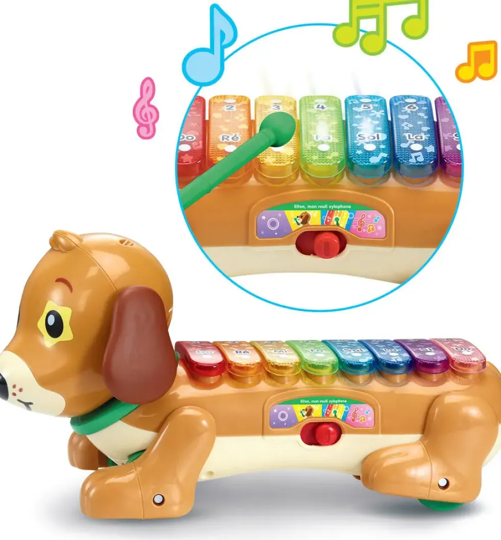 VTECH BABY - ELTON - MON ROULI XYLOPHONE