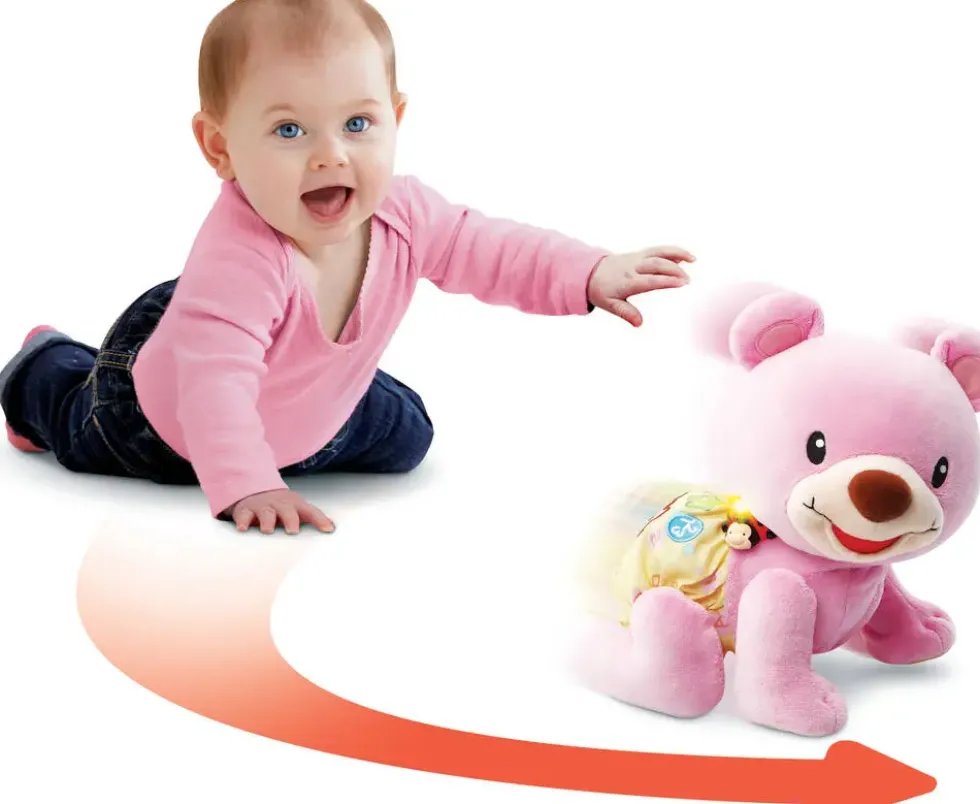 VTECH BABY - OURSON, 1, 2, 3 SUIS-MOI ROSE