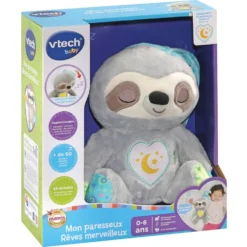 VTECH BABY - PELUCHE- MON PARESSEUX REVES MERVEILLEUX