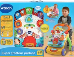 VTECH BABY - SUPER TROTTEUR PARLANT 2 EN 1 ORANGE