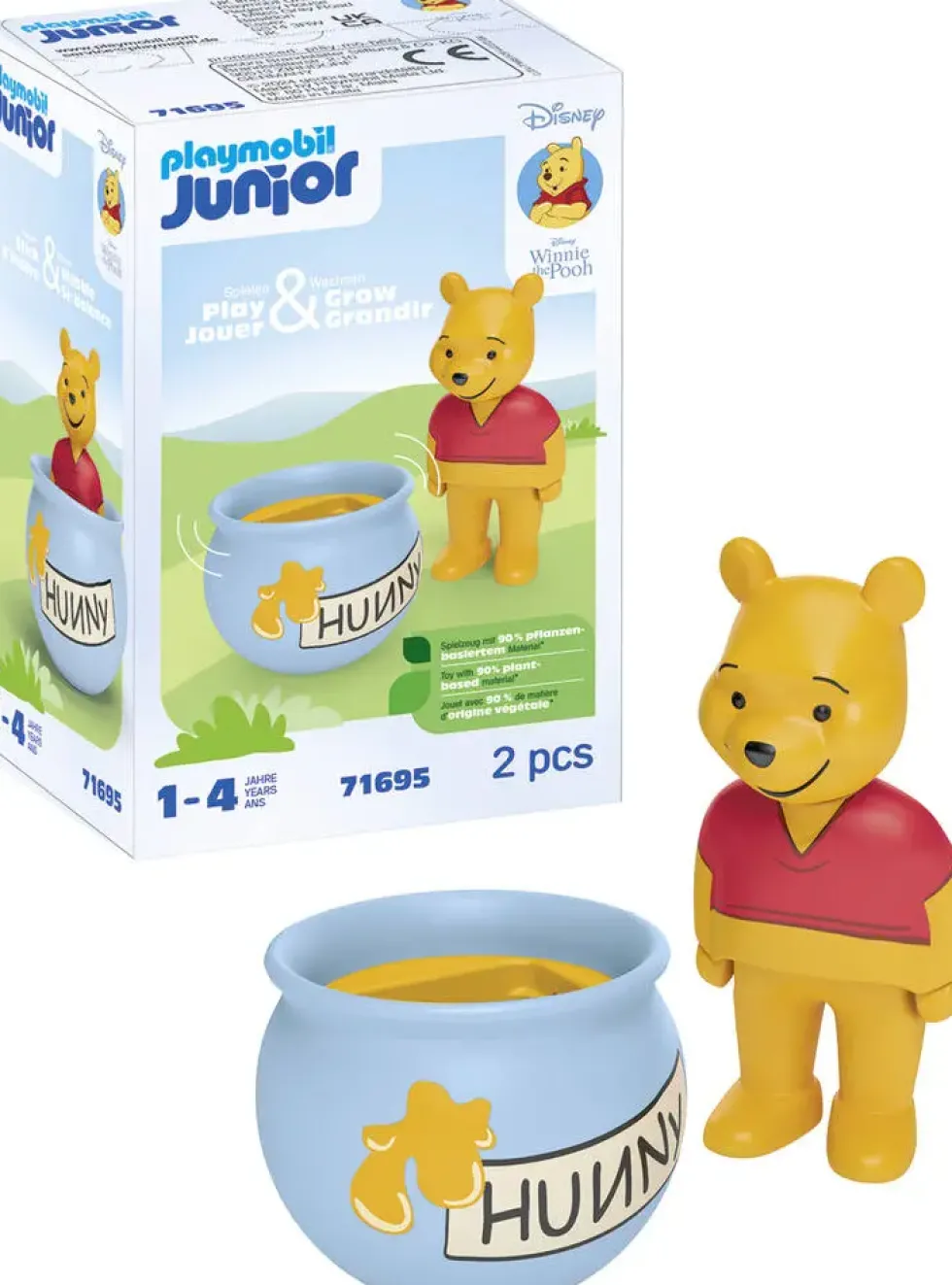 WINNIE L'OURSON ET CULBUTO POT DE MIEL - 71695