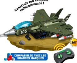 WISE BLOCK - AVION DE CHASSE MILITAIRE RADIOCOMMANDE