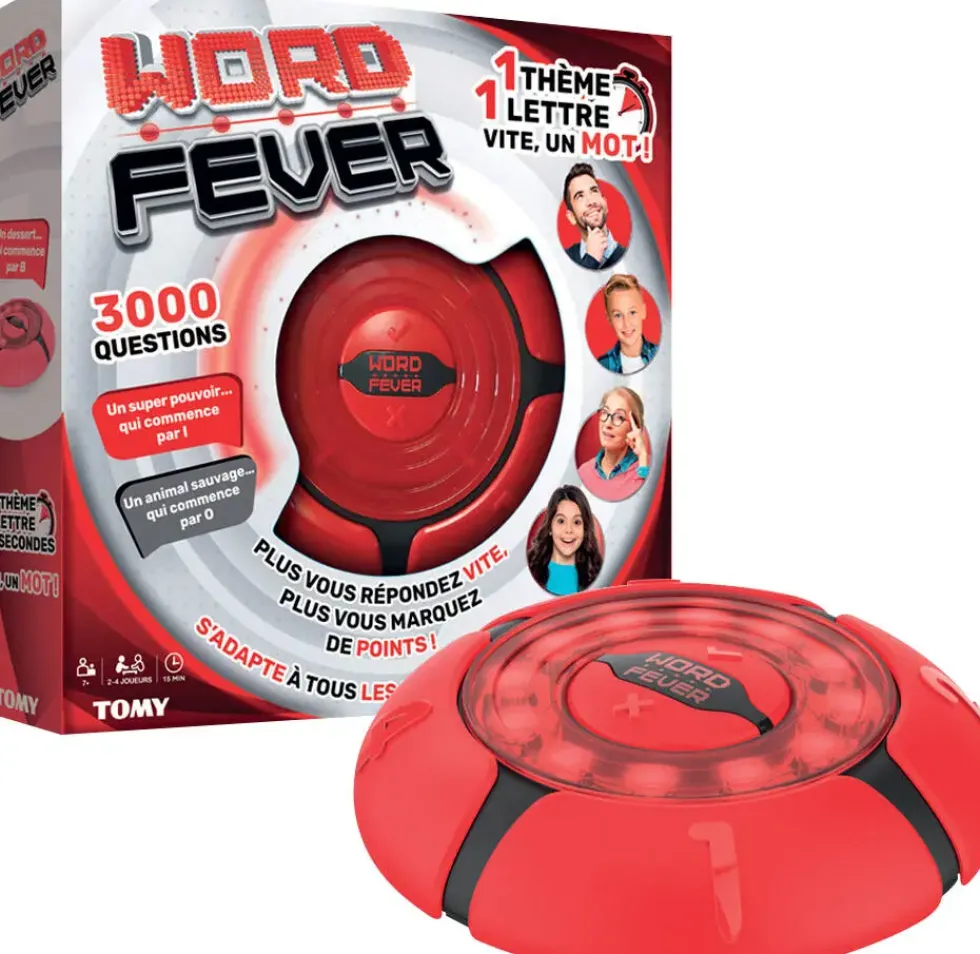 WORD FEVER - JEUX FAMILLE ELECTRONIQUE