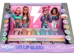WOW GENERATION - MALLETTE DE 5 LIPGLOSS A PERSONNALISER AVEC CHARMS, PERLES ET ACCESSOIRES