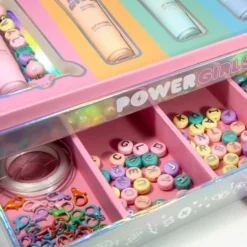 WOW GENERATION - MALLETTE DE 5 LIPGLOSS A PERSONNALISER AVEC CHARMS, PERLES ET ACCESSOIRES