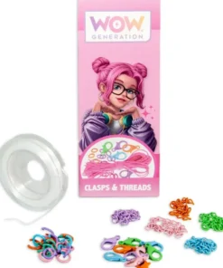 WOW GENERATION - MALLETTE DE 5 LIPGLOSS A PERSONNALISER AVEC CHARMS, PERLES ET ACCESSOIRES