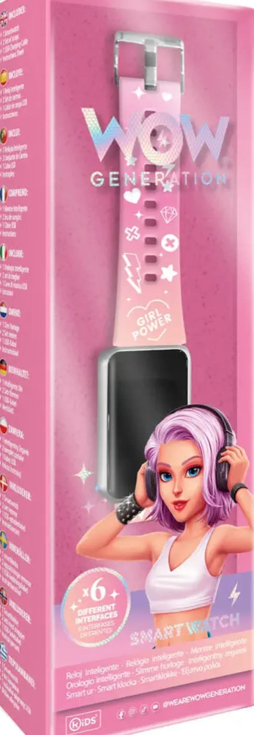 WOW GENERATION - MONTRE CONNECTEE