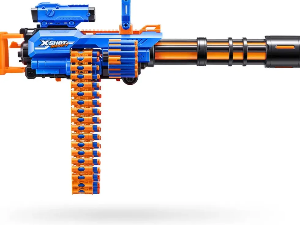 X SHOT - BLASTER INSANITY MOTORIZED RAGE FIRE