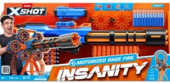 X SHOT - BLASTER INSANITY MOTORIZED RAGE FIRE