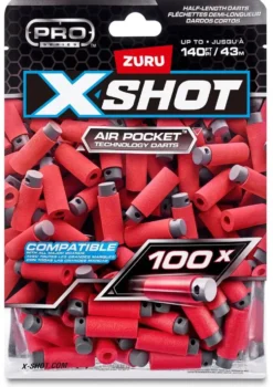 XSHOT-PRO-SERIES - 100 FLECHETTES DE RECHARGE