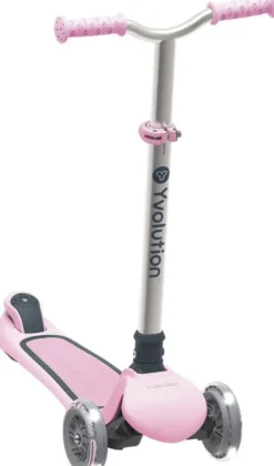 Y GLIDER AIR ROSE - TROTTINETTE 3 ROUES LUMINEUSES