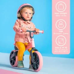YVELO JUNIOR - DRAISIENNE ROSE