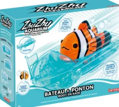 ZHU ZHU AQUARIUM - BATEAU ET PONTON
