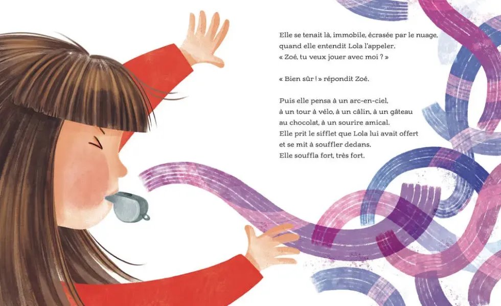 ZOE ET LE NUAGE VIOLET