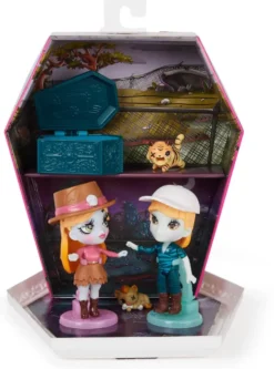 ZOMBAES WILD VIBES - PACK DE 2 WILD VIBES BIG CAT UN-RESCUE