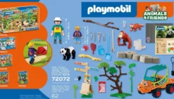 ZOO : GARDIEN DE ZOO ET VEHICULE 72072